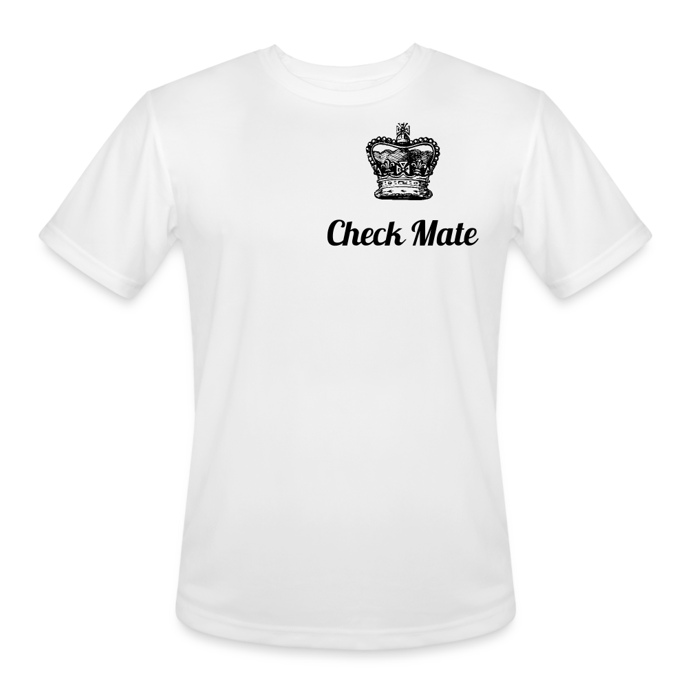 Check Mate T Shirt - white
