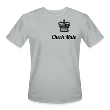 Load image into Gallery viewer, Check Mate T Shirt - silver

