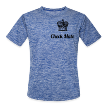 Load image into Gallery viewer, Check Mate T Shirt - heather blue
