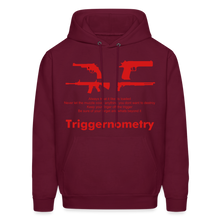 Load image into Gallery viewer, Triggernometry Hoodie - burgundy
