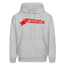 Load image into Gallery viewer, GOD DID Men&#39;s Hoodie - heather gray
