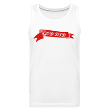 Load image into Gallery viewer, GOD DID Men’s Premium Tank - white

