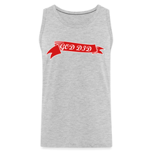 Load image into Gallery viewer, GOD DID Men’s Premium Tank - heather gray
