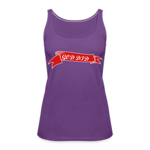 Load image into Gallery viewer, GOD DID Women’s Premium Tank Top - purple
