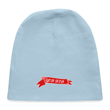 Load image into Gallery viewer, GOD DID Baby Cap - light blue
